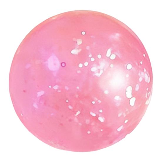 Colorful Squeeze Toy Slow-Rising Soft Fidget Toy TPR Stress Ball Decompression Gadget for Adults Kids Novelty Party Favor 4.5cm розовый