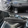 Carbon Fiber Car Hand Parking Brake Handle Protect For Honda 2006-2011 Civic