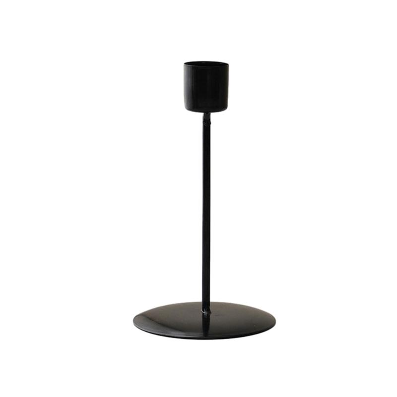Iron Candlestick Holder Nordic Wedding Metal Candle Stand for Home Room Decor