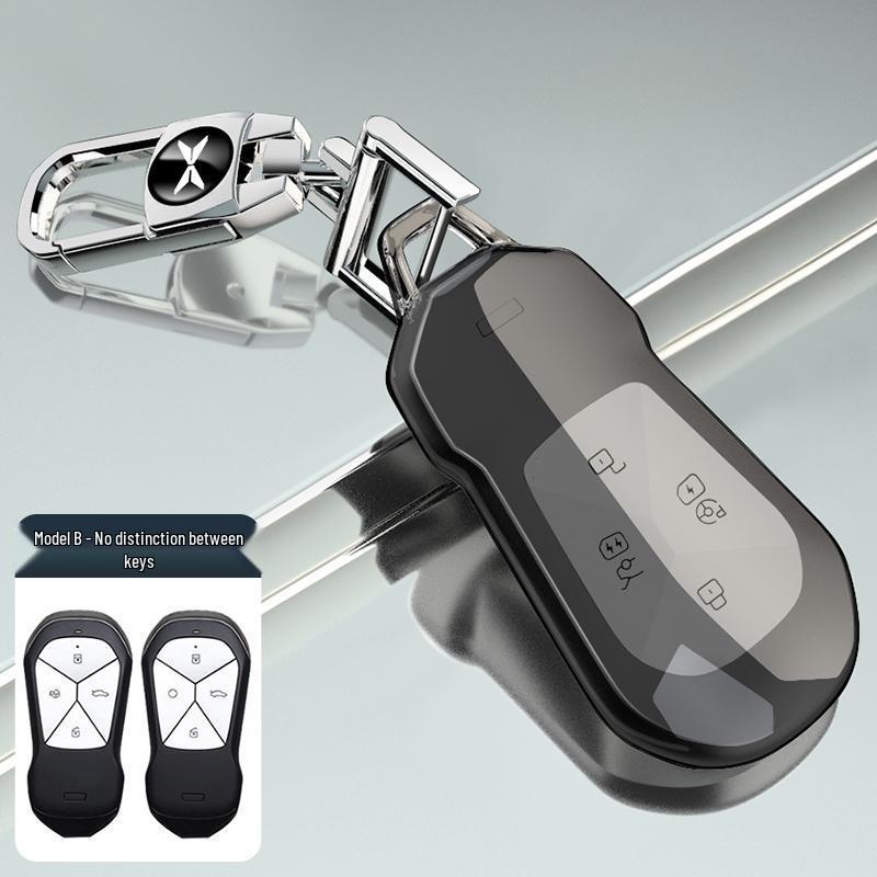 Xiaopeng Auto Schlüsseletui: Transparente, vollständig umhüllte Hülle für die Modelle G6, P7i, G3i, G9, P5