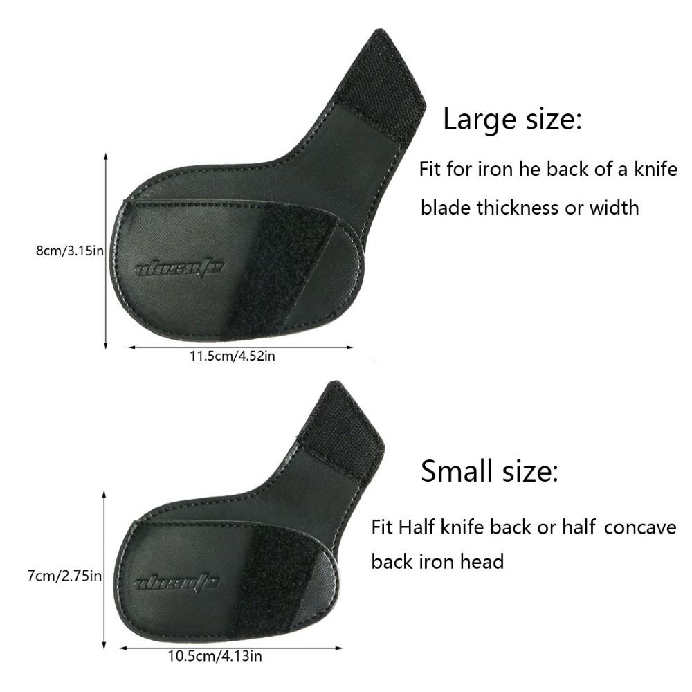 PU Leather Golf Iron Headcovers Golf Training Equipment Wear Resistant Golf Club Head Cover Dustproof Waterproof