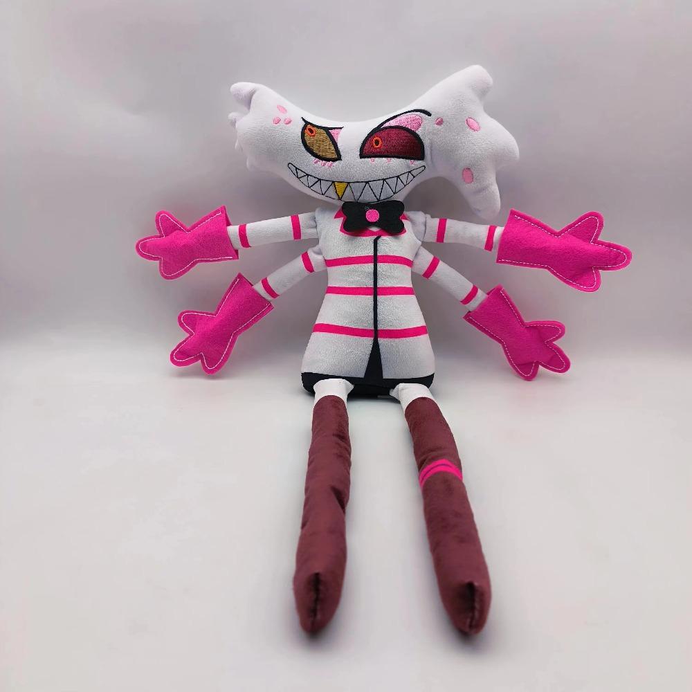 Nuevo 45CM El Increíble Hotel Hazbin Alastor Dibujos Animados Anime Peluches Juguetes Peluche Relleno Periférico Regalo de Navidad Regalo de Cumpleaños