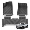 LUCKEASY for Rivian R1T 2022-2024 Car Floor Mats Cargo Liner Trunk Mat TPE Waterproof Wear-resistant Protective Mat Left Rudder