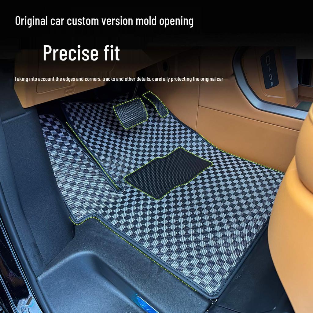 Gaoshan Foot Pad Full Set: 7/8/9/Flagship Edition Car-Use, Wear-Resistant, Non-Slip, Full Interior Coverage.