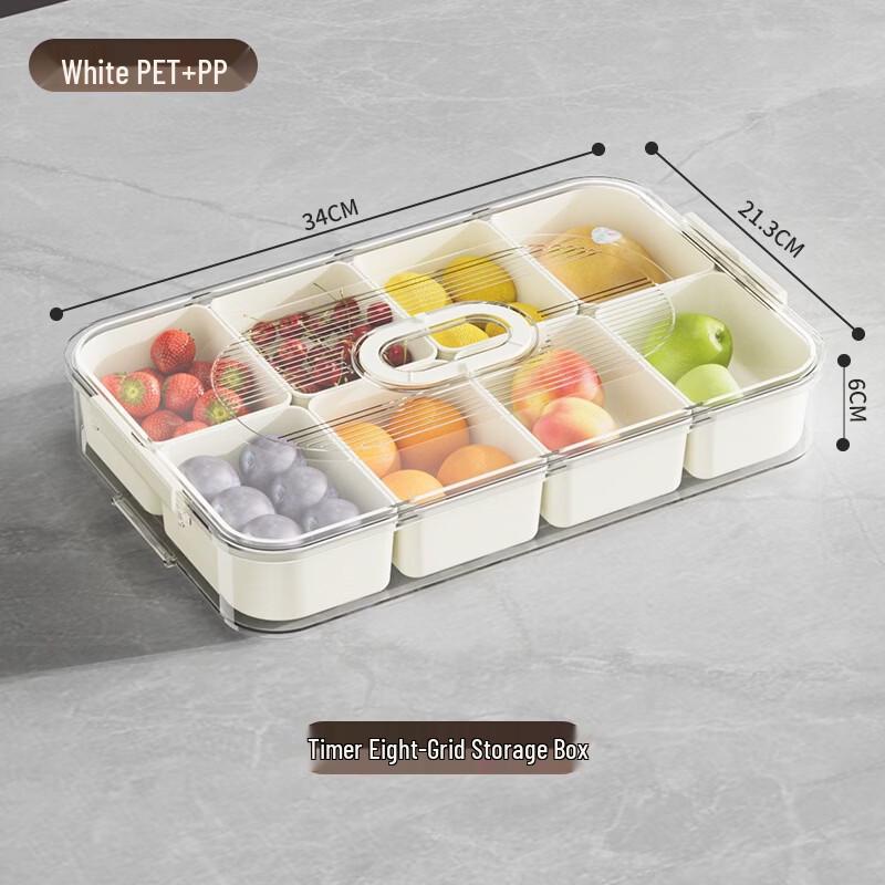 ZISIZ Refrigerator Sealed Plastic Storage Box
