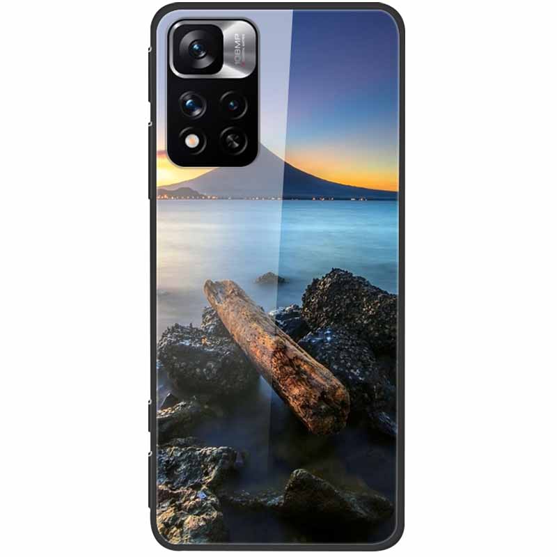 Tempered Glass Case For Xiaomi Redmi Note 11 Pro+ 5G Cover Hard Protective Funda for Redmi Note 11 Pro Plus 5G Soft Bumper 6.67