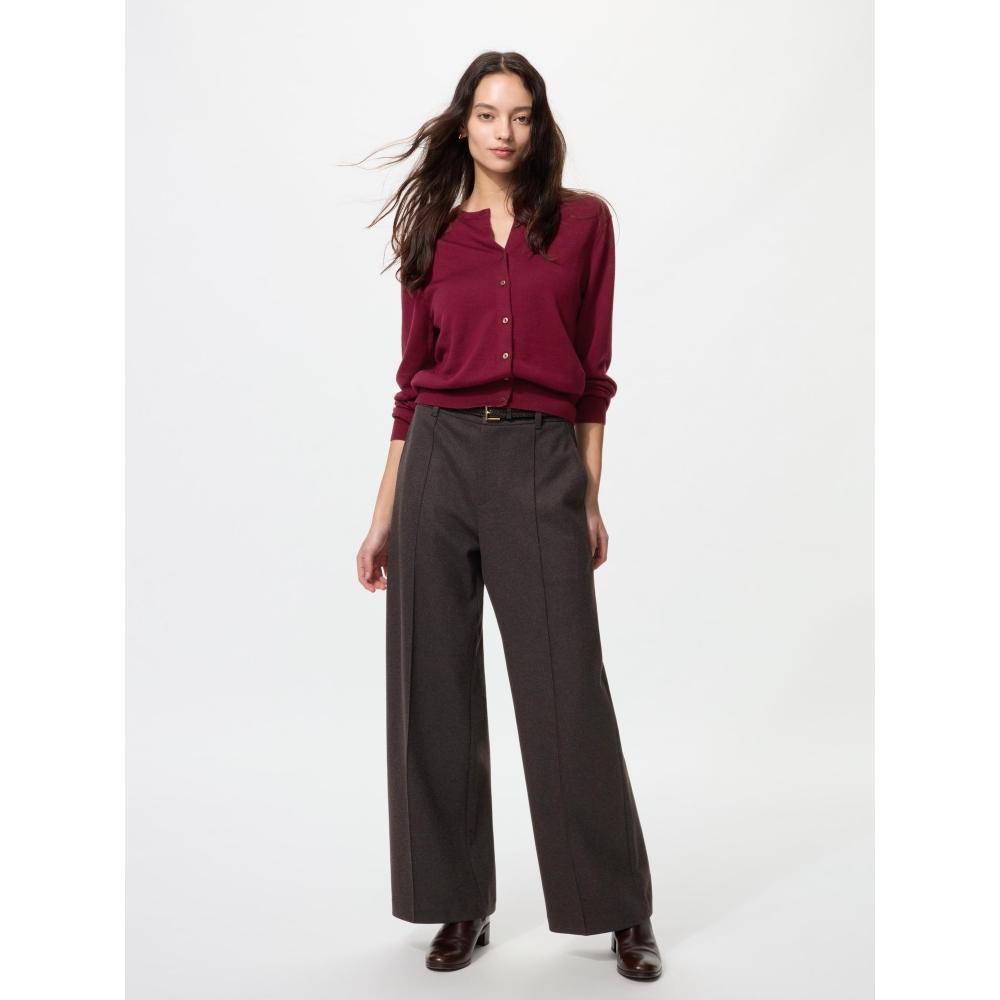 Uniqlo Brushed Jersey Wide Pants