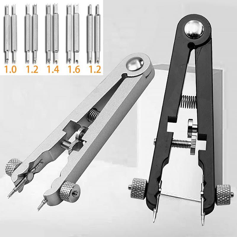 Watchband Opener Wristband Remover Plier V-Shaped Adjuster Pliers Watch Strap Disassembly Assembly Aluminum Alloy Repair Tool