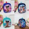 Pattern Ne Zha Printing Kids Backpack Schoolbag Breathable Large Bag Capacity