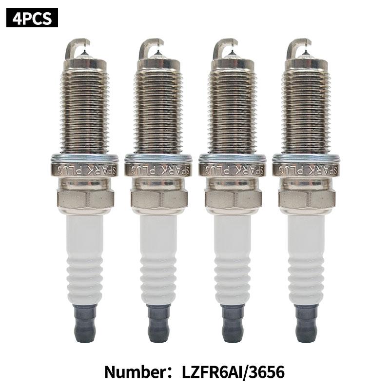 MN158596 3656/LZFR6AI Iridium Spark Plug Replace For MITSUBISHI SMN158596 Automobile Parts 4PCS