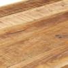 Dining Table 160x80x75 cm Rough Mango Solid Wood