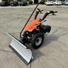 Gasoline Multi-Functional Push Snow Sweeper: Three-in-One Road and Community Snow Shovel & Thrower