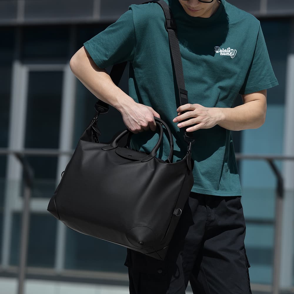 New large-capacity oblique span portable commuter bag