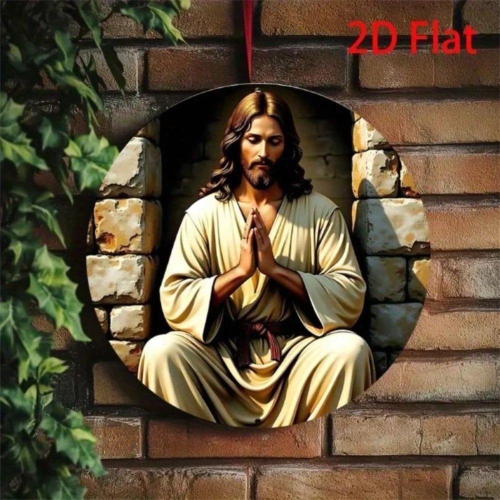 Metal Wall Art Sign Decorative Plaque for Home Garden
