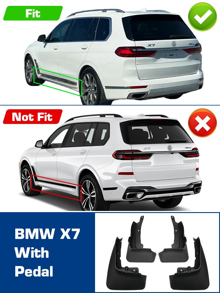 Für BMW X7 G07 2019 2020 2025 2025 2025 2025 Schmutzfänger Schmutzabweiser Schutz Spritzschutz Schmutzfänger Kotflügel Autozubehör