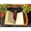 Genuine Leather Notebook, Nature Cowhide, Diary Journal, Grimoire Vintage