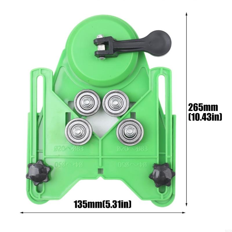 Tile Drilling Positioning Tool With Suction Cup Adjustable Drill Guide Locators Precisions Hole Drilling Guide Accessory M4YD