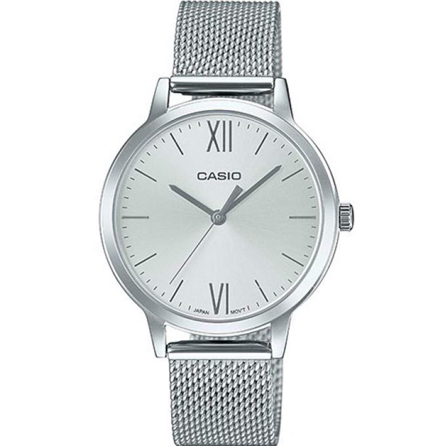 Casio Серебристые Часы из Нержавеющей Стали LTP-E157M-7AEF