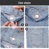 Magnetic Snap Button PVC Invisible Magnetic Buckle Sew On Button Clasps Fasteners For Purses Handbag Clothes DIY Accessories