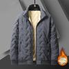 Herren Winter Baumwolle Casual Warm Baumwolle gefütterte Jacke Mantel Verdickte Lammwolle Baumwolle Mantel Winddichte Business Jacke