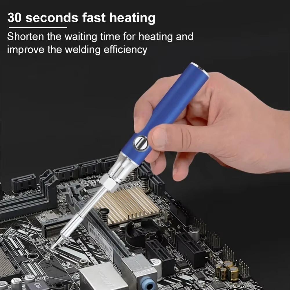 3 Gear Welding Tool Kit Pen 1100mAh Battery Cordless Soldering Iron  Welding Repair