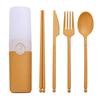 Wheat Straw Portable Cutlery Set