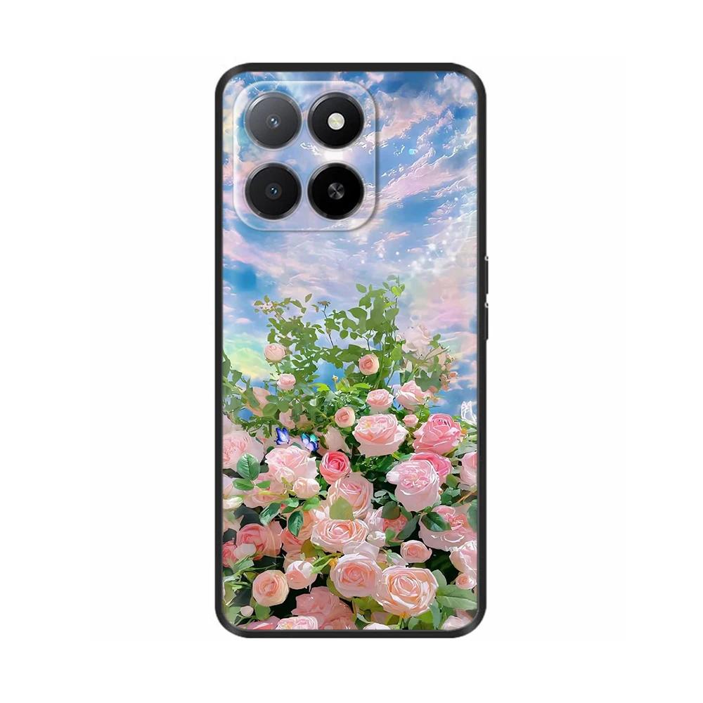 Für Honor X5B Plus Hülle Für Honor X5b 2024 Stoßfest Weiches TPU Silikon Handyhülle Für honorX5B X 5b Capa Cartoon Matt Bumper