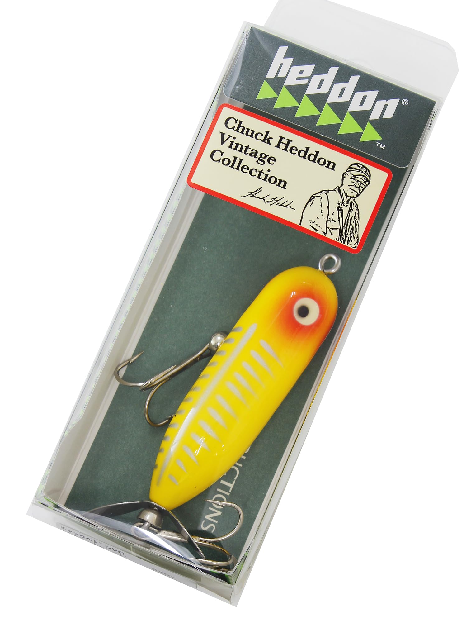 Baby Torpedo/Chuck Heddon Vintage Collection/X0361-9XRY Yellow Shore Minnow Total length 6.3cm: Weight approx. 9.3g
