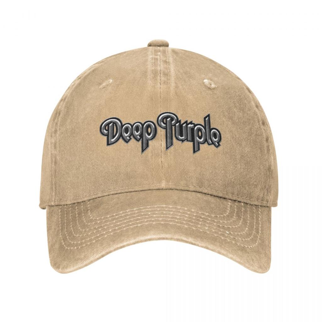 Deep Purple Smoke On The Water Baseballové čepice Retro Opotřebovaný Denim Hip Hop Hudební Skupina Snapback Klobouk Pánské Nastavitelné Čepice Čepice