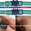 Safety Breakaway Cat Dog Collar Neck Strap Reflective Nylon Kitten Puppy Pet with Colorful Bell Puppy Pet Leash Accessories