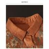 Women Loose Comfortable Long Sleeve Embroidered Vintage Casual Shirt