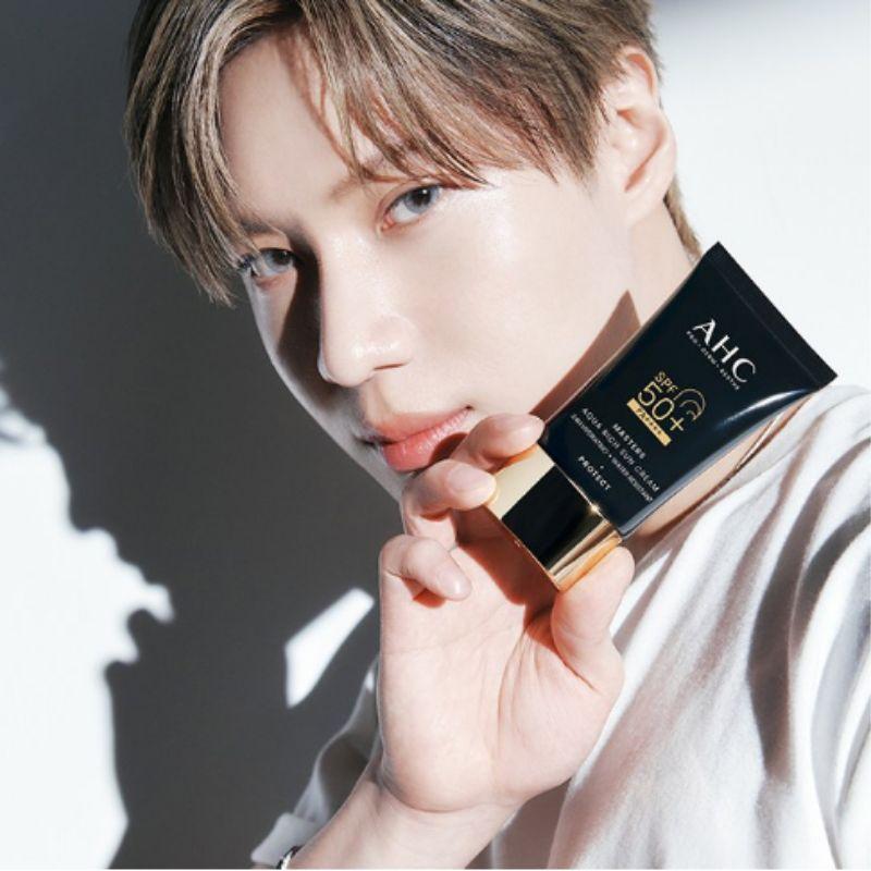 AHC Masters Aqua Rich Sun Cream SPF50+ PA++++ 50ml – Hydrating Lightweight Sunscreen