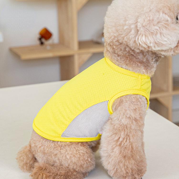 

Цветной дышащий солнцезащитный жилет для питомца, юбка-тедди для питомца, кошки и собаки, жилет с конфетами снизу для собаки, одежда для питомца, одежда для щенка XXXL