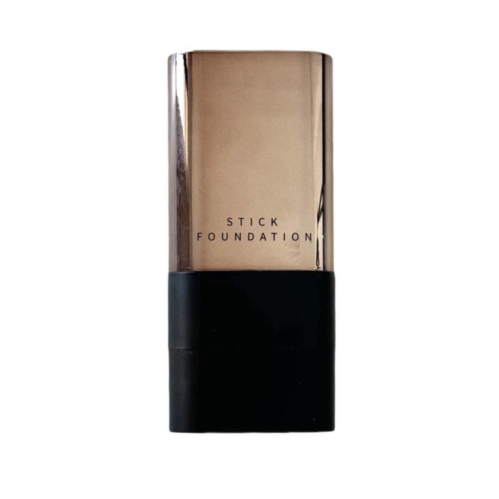 Kakashow Dual-Ended Foundation Stick & Brush - Flawless Glow, Concealer, Skin Brightening, Lightweight Formula