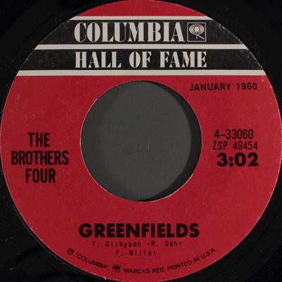 7inch Record BROTHERS FOUR  Greenfields  The Green Leaves Of S 433060 COLUMBIA  US CountryFolk Used