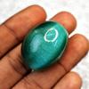 Green Indian Natural Cat'S Eye 123 ct Cabochon Shape Loose Gemstone for Jewelry Making and Crafts