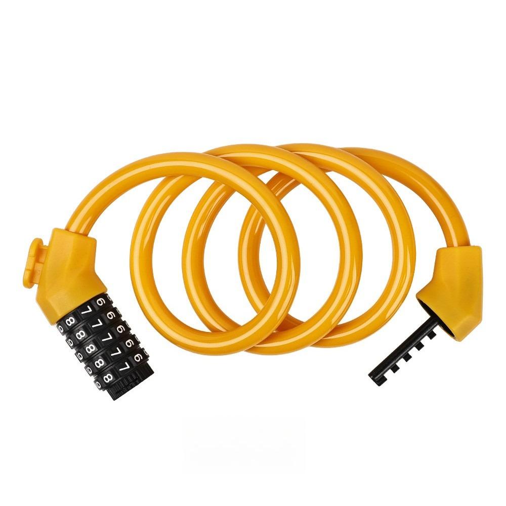 Bike Cable Lock MTB Road Bike Anti-theft Safety Password Bicycle Locks for Scooter Motorcycle Bike Accessories