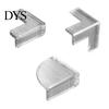Furniture Corner Protector 4Pcs Table Guard Transparent Baby Safety Silicone L Type Edge Cover T Fan Children Protection Home Supplies