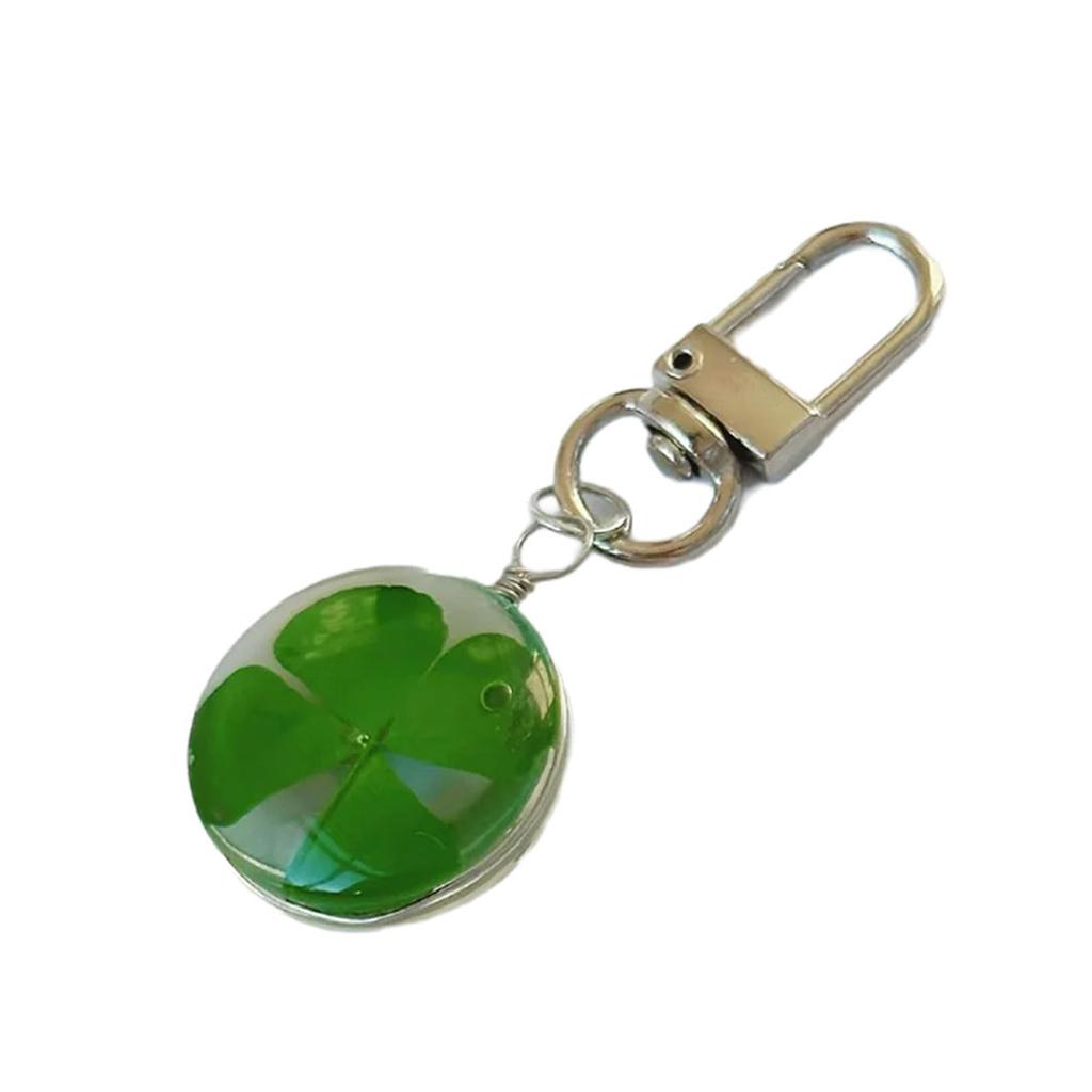 Lucky Charm fyrklöver hänge Modern fyrklöver Handgjord hänge för Statement modebitar