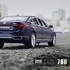 1:24 BMW 760 Extended Six-Door Alloy Model Car with Sound and Light Features