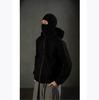 Autumn and Winter Men's and Women's Casual Sportswear with Hooded Mask Design Sporty Plus Size Hoodie