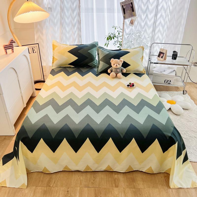 Niedliches Milchkuh Spannbettlaken Einzelbett King Cartoon Bauernhoftier Bettlaken Set für Mädchen Teenagerzimmer Dekor Kawaii Bettbezug mit 2 Kissenbezügen