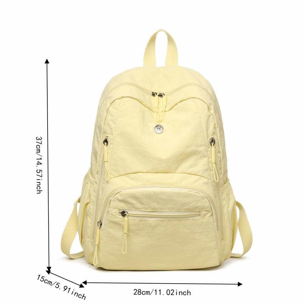Lightweight Nylon Backpack Durable School Backpack Casual Daypack College