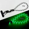 New Creative Handmade Luminous Phone Lanyard Anti-lost Removable Wrist Straps Wristband Adjustable Keychain Hanging Rope