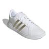 Adidas Neo Courtpoint Comfortable Durable Low-Top Skate Shoes Women Sneakers White Platinum GX5713