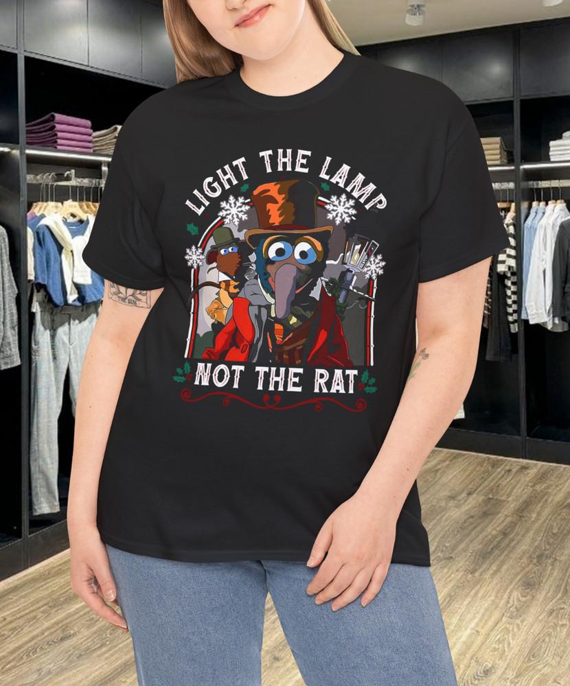 

Light The Lamp Not The Rat Christmas Cotton Unisex T-Shirt XL