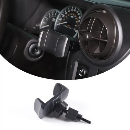 Black Center Console trument Mobile Phone Holder For Hummer H2 03-07