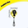 Bike Tow Rope Portable Sturdy Cycling Towing System for Adults Kids Children Black