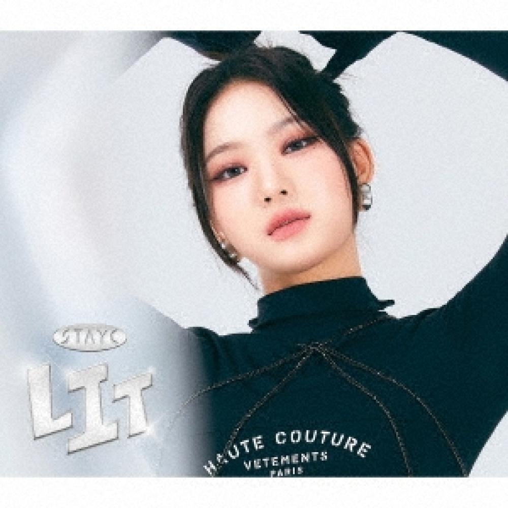 

Stayc Lit [CD+ Trading Card D Ver.] ограниченное издание Solo edition ISA edition