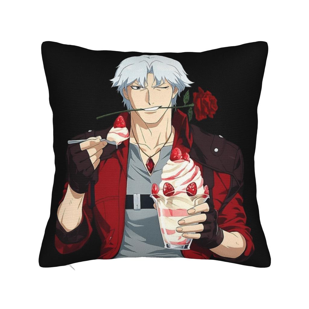 Devils May-Cry 3 Pillow Covers Merchandise Soft Cushion Cover Gift Throw Pillow Case Cover Bedroom Multi Size